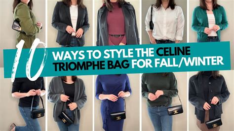 STYLING THE CELINE TRIOMPHE BAG FOR FALL/WINTER 